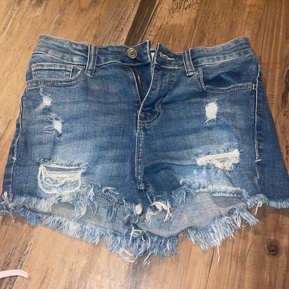 High rise jean shorts MOD boutique